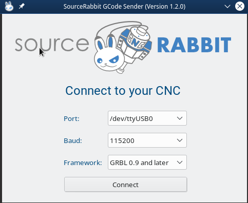SourceRabbit G-code Sender